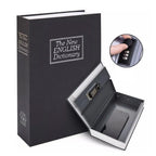 Combination Book Safe Box - Black