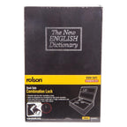 Combination Book Safe Box - Black