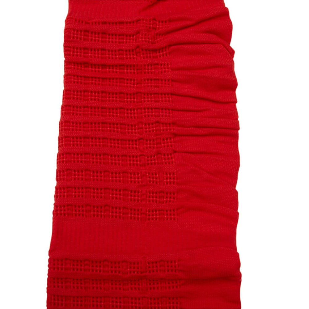 Knitted Compression Sleeve and Legging - Orange