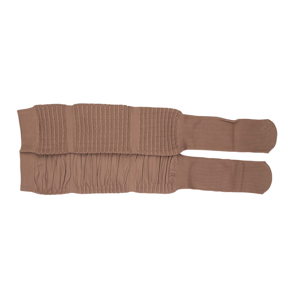 Compression Legging with Feet - Natural