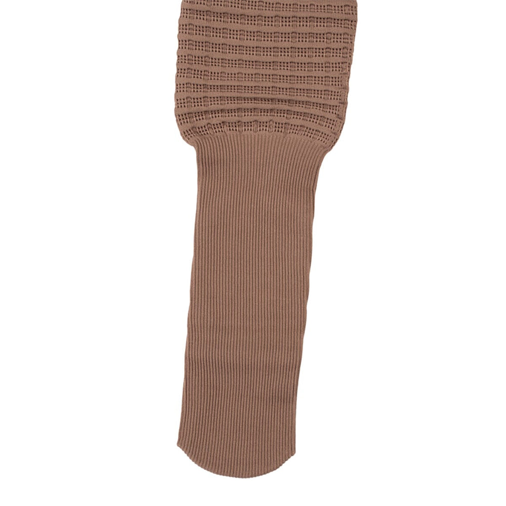 Compression Legging with Feet - Natural