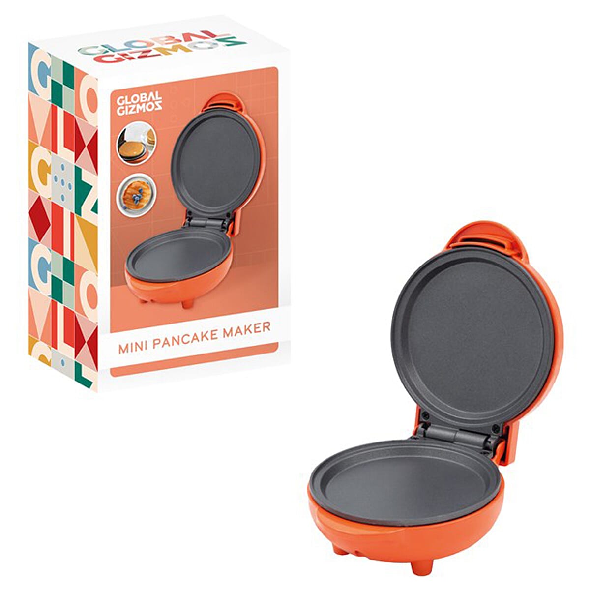 Cookie Cutter and Pancake Mold (Size 15x1x22 cm) - Orange