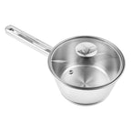 Tramontina Cookware Set - 3 Casserole Pans - Triple Layer Base - All Hob types & Oven Safe (Size 26x20x16 cm) - Silver
