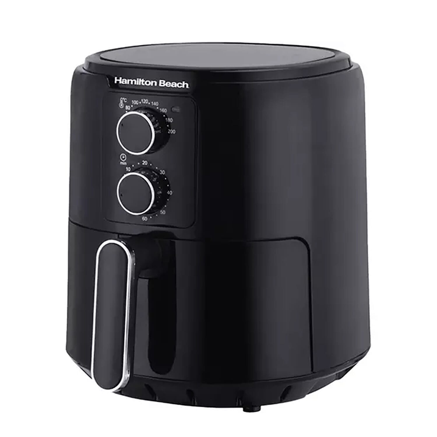 Hamilton Beach SimpliFry 4.2L Manual Air Fryer (Power 1300 W) - Black