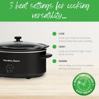 Kitchen Show - 6.5 Ltr. Slow Cooker - Black