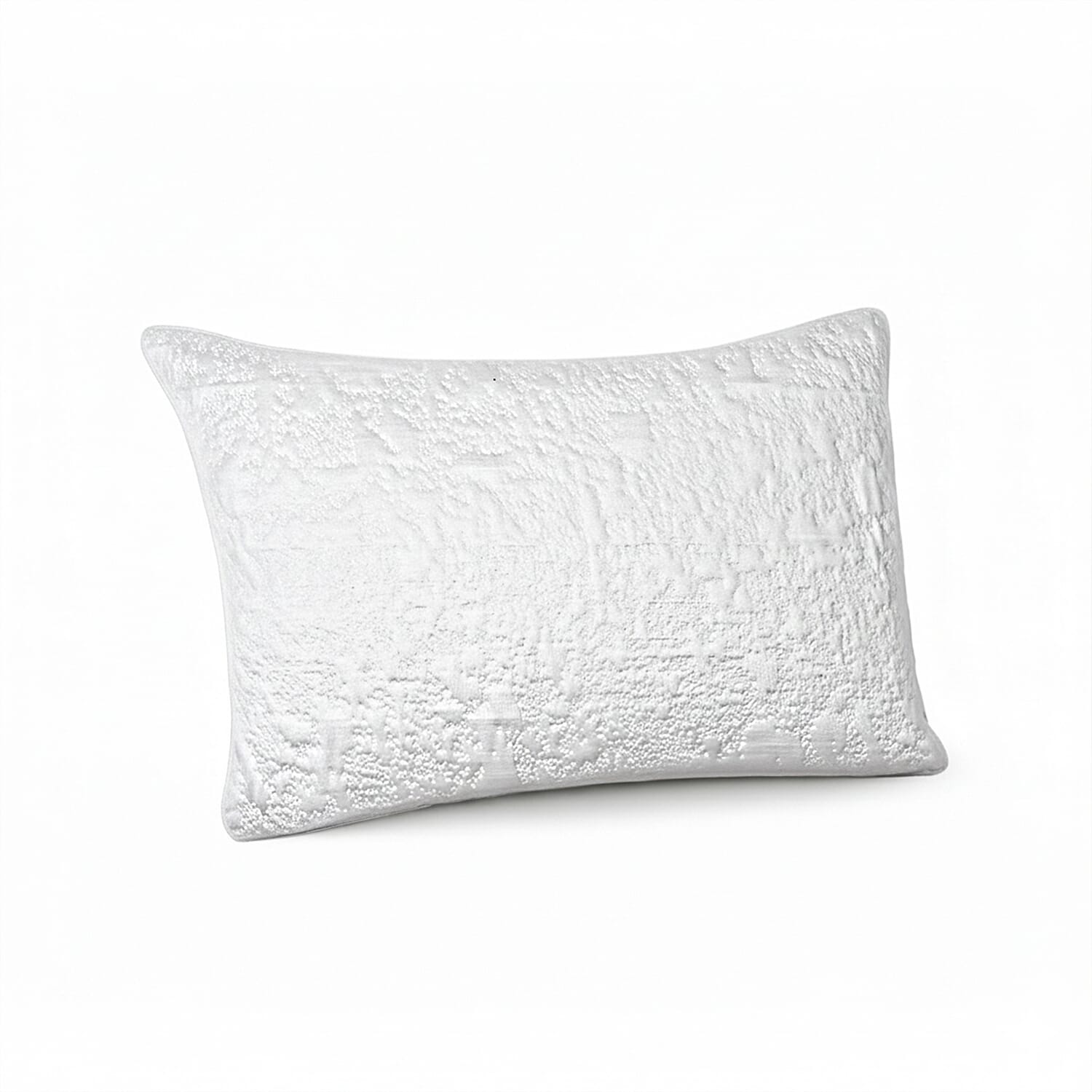 Cooling Jacquard  Pillow (Size - 50x75cm) - White