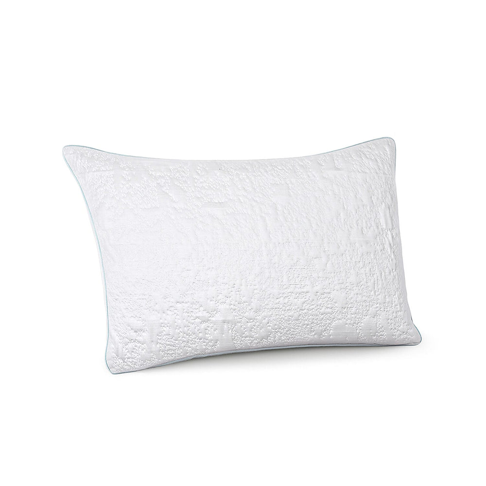 Cooling - Waterproof Jacquard Pillow Protector - White