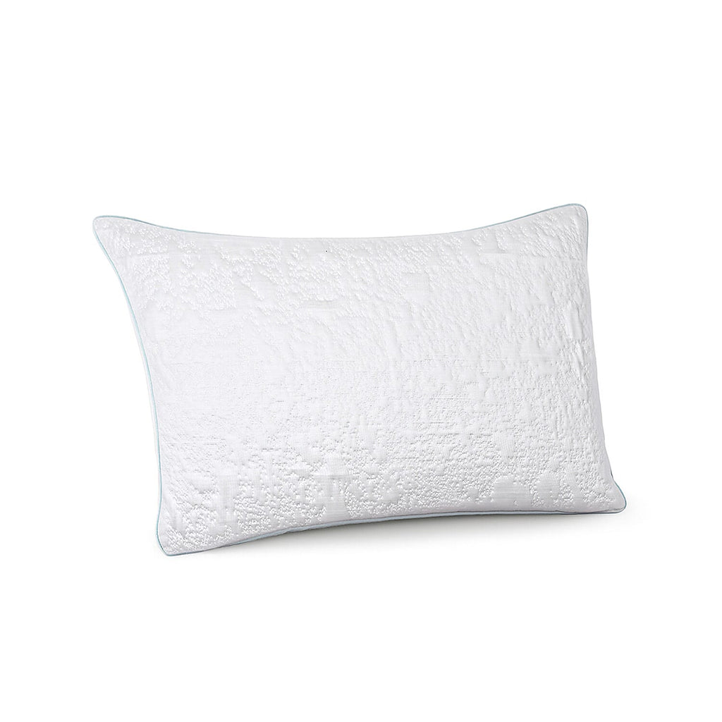 Cooling - Waterproof Jacquard Pillow Protector - White