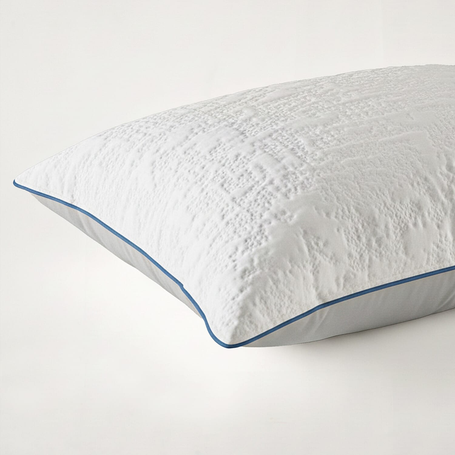 Cooling - Waterproof Jacquard Pillow Protector - White