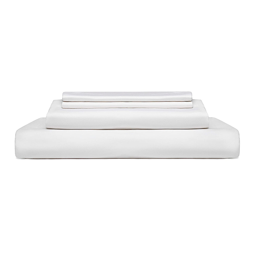 Copenhagen Oslo Fitted Sheet (Size King) - White