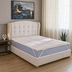 Copper Infused Polyester Mattress Topper(150x200-5 cm)
