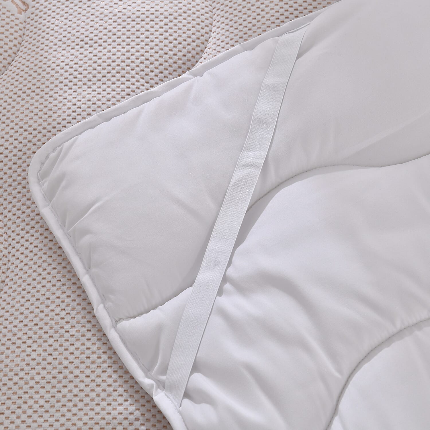 Copper Infused Polyester Mattress Topper(150x200-5 cm)