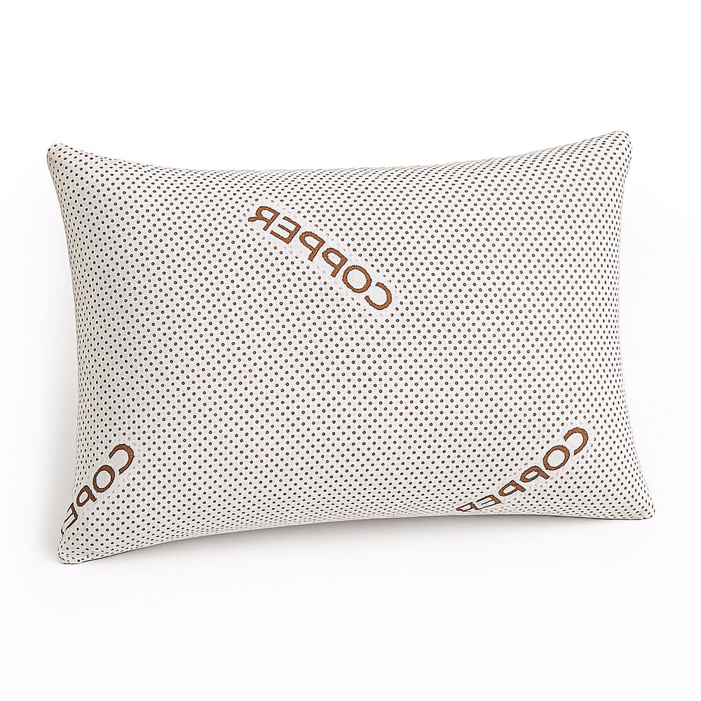 Copper Infused Polyester Pillow (Size 50x75 cm)