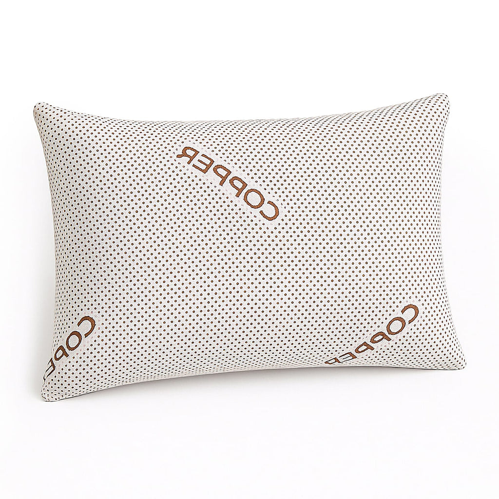 Copper Infused Polyester Pillow (Size 50x75 cm)