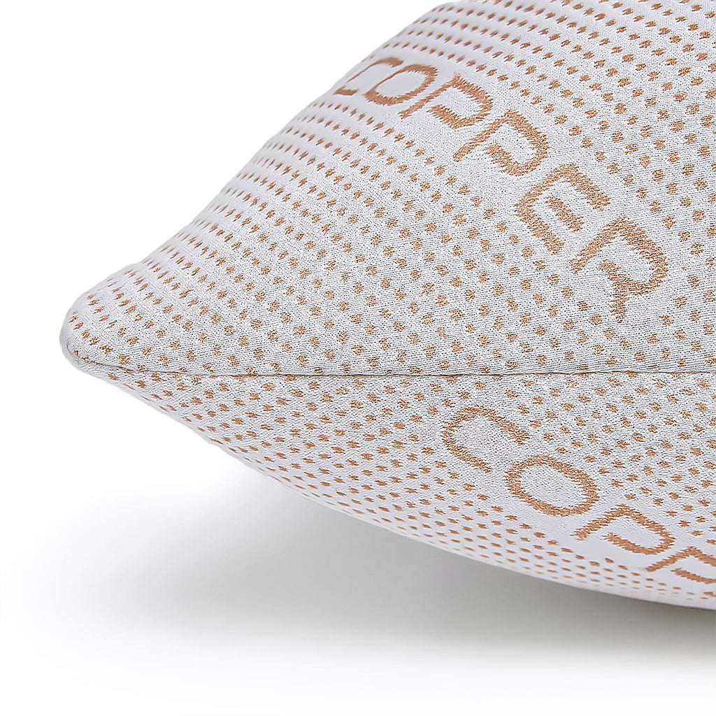 Copper Infused Polyester Pillow (Size 50x75 cm)