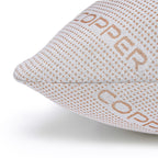 Copper Infused Polyester Pillow (Size 50x75 cm)