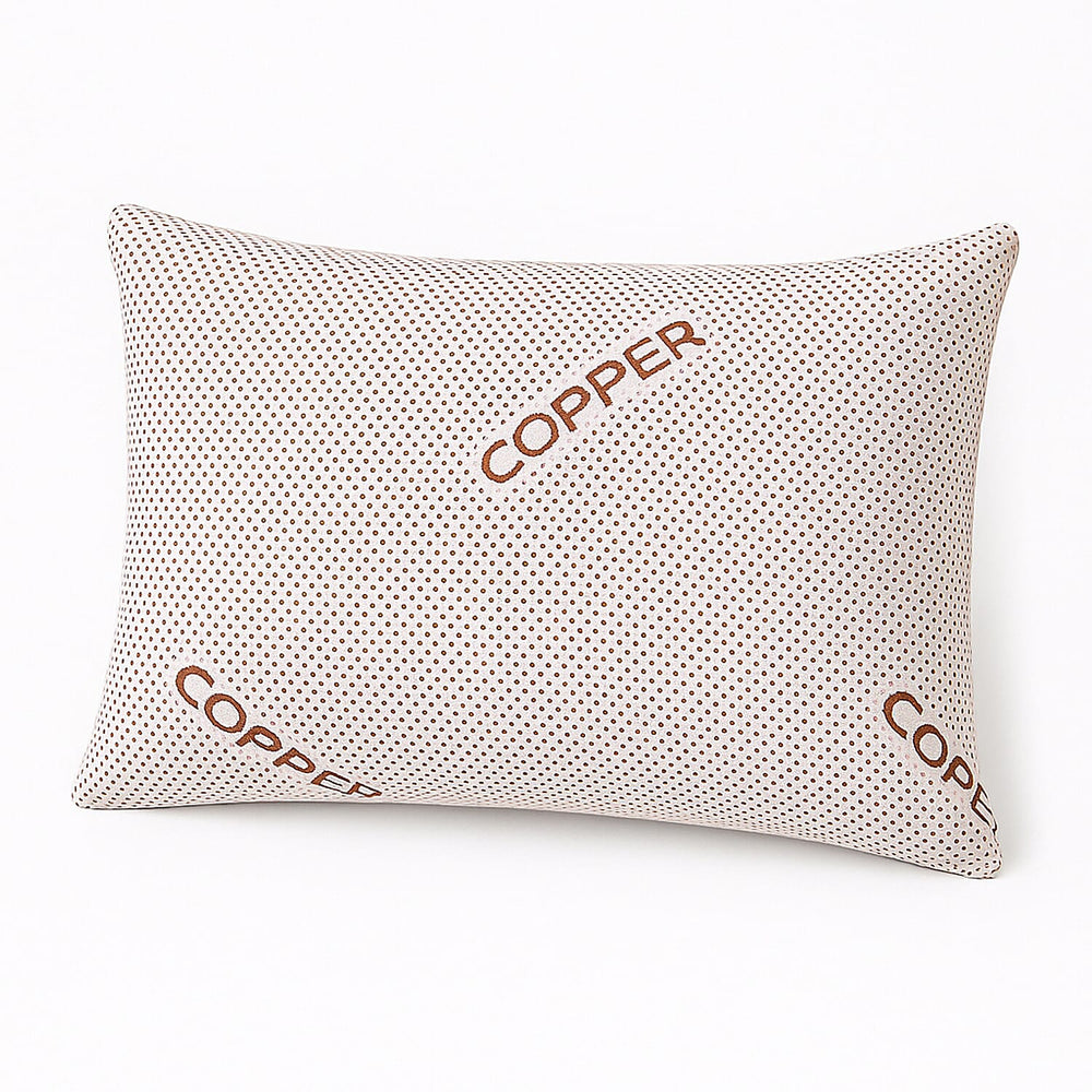 Copper Infused Waterproof Polyester Pillow Case (Size 50x75 cm)