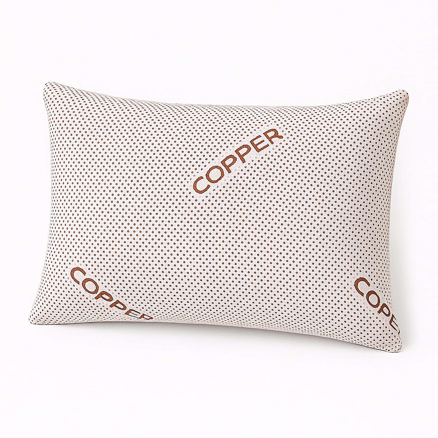 Copper Infused Waterproof Polyester Pillow Case (Size 50x75 cm)