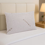 Copper Infused Waterproof Polyester Pillow Case (Size 50x75 cm)