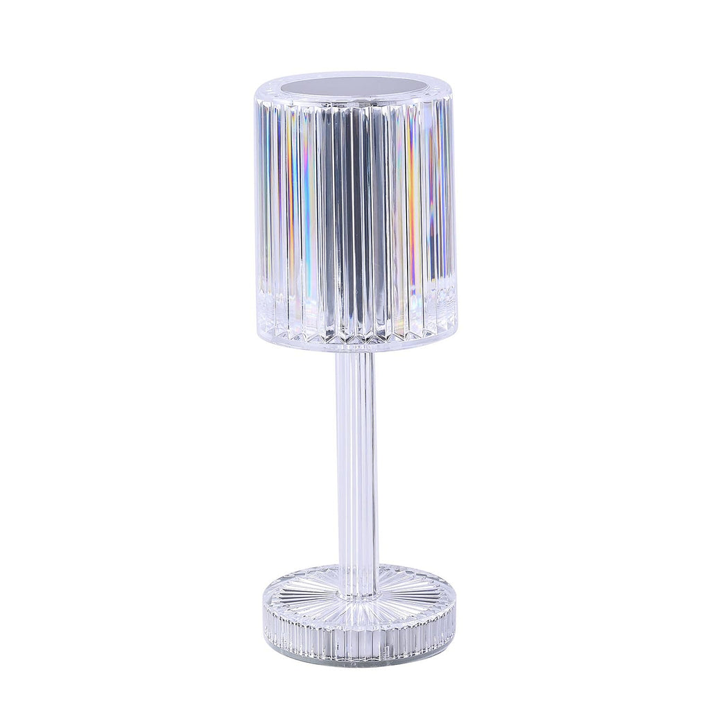 Cordless  Rechargeable Luxury LED Table Lamp - 16 RBG Multi Colour Light Changing Option With Touch Switch & Built-in 800mah Battery
