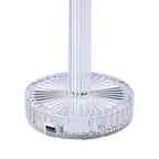 Cordless  Rechargeable Luxury LED Table Lamp - 16 RBG Multi Colour Light Changing Option With Touch Switch & Built-in 800mah Battery