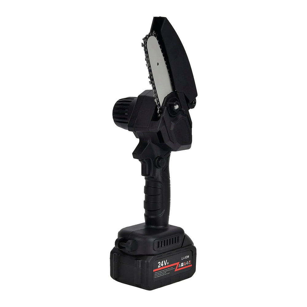 Cordless Electric Chainsaw (Battery 1200 mAh) - Black