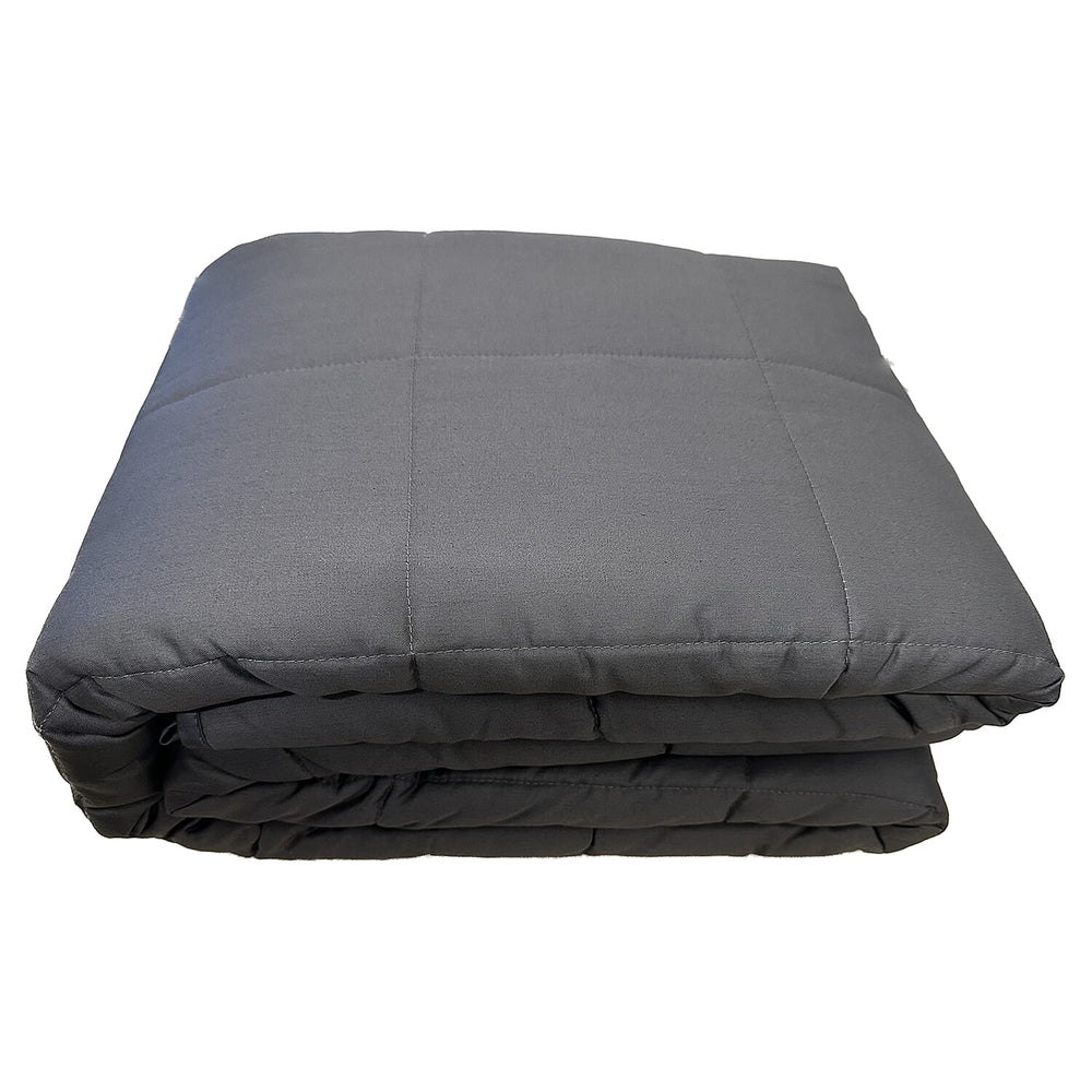 Cotton Weighted Blanket (Size 150x200 cm) - Grey