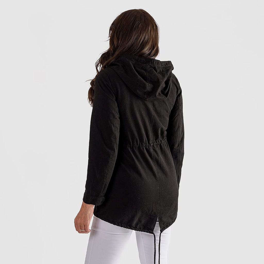 Cotton Jacket (Size 1x1 cm) - Black