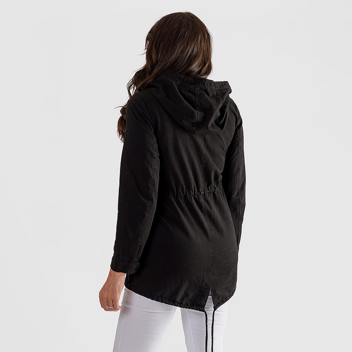 Cotton Jacket (Size 1x1 cm) - Black