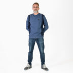 Cotton Independent Leaders Jumper (Size L) - Blue
