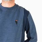 Cotton Independent Leaders Jumper (Size S) - Blue