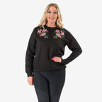 Cotton Knitted Sweat Shirt (Size - XS) - Black