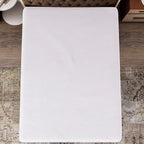 Cotton Terry Waterproof Mattress Protector; Prolongs mattress life by protecting it from accidental spills, bodily fluids, perspiration, or anything wet - Double