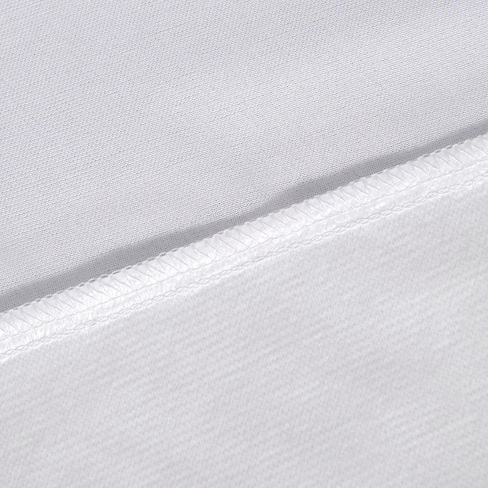 Cotton Terry Waterproof Mattress Protector; Prolongs mattress life by protecting it from accidental spills, bodily fluids, perspiration, or anything wet - Double