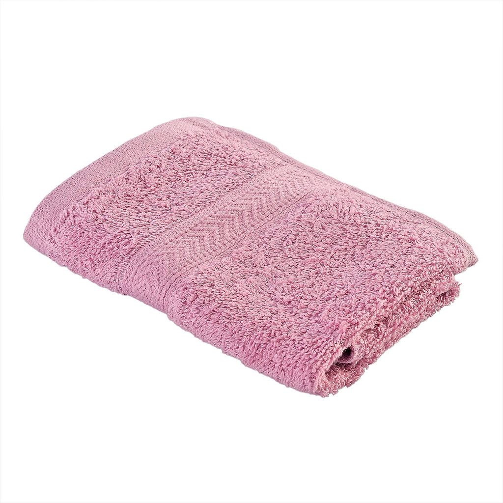 Set of 6 - 100% Cotton Towels - Each of 2 Pieces (Face - 30cm , Hand- 60x40cm , Bath - 140x70cm) - Lilac