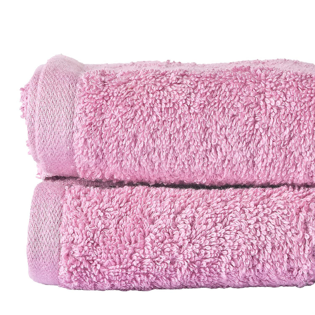 Set of 6 - 100% Cotton Towels - Each of 2 Pieces (Face - 30cm , Hand- 60x40cm , Bath - 140x70cm) - Lilac
