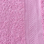 Set of 6 - 100% Cotton Towels - Each of 2 Pieces (Face - 30cm , Hand- 60x40cm , Bath - 140x70cm) - Lilac