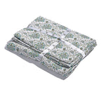 Jaipur Closeout - Premium Quality Soft Cotton Three Layer Dohar (Size 223x142 cm) - Green