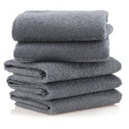 Set of 10 Micro Terry Dish Cloths (Size 60x40 cm) - Blue - Grey