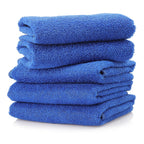 Set of 10 Micro Terry Dish Cloths (Size 60x40 cm) - Blue - Grey