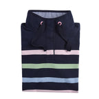 Outdoor Leisurewear Ladies Cotton Striped Sweatshirt (Size 16) - Multi