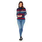 Cotton Sweat Shirt (Size 1x1 cm) - Red and Multi
