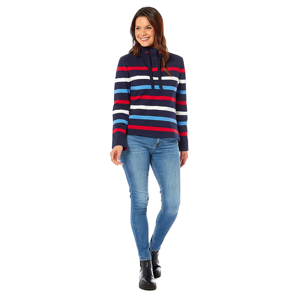Cotton Sweat Shirt (Size 1x1 cm) - Red and Multi