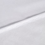 Cotton Terry Waterproof Mattress Protector; Prolongs mattress life by protecting it from accidental spills, bodily fluids, perspiration, or anything wet - Double