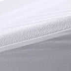 Cotton Terry Waterproof Mattress Protector; Prolongs mattress life by protecting it from accidental spills, bodily fluids, perspiration, or anything wet - King