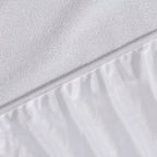 Cotton Terry Waterproof Mattress Protector; Prolongs mattress life by protecting it from accidental spills, bodily fluids, perspiration, or anything wet - King