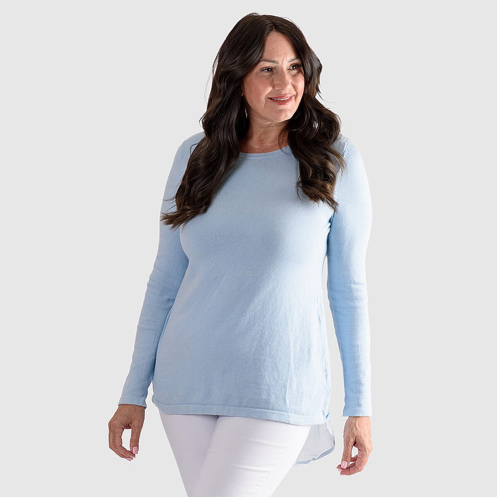 Cotton Top (Size 1x1 cm) - Blue