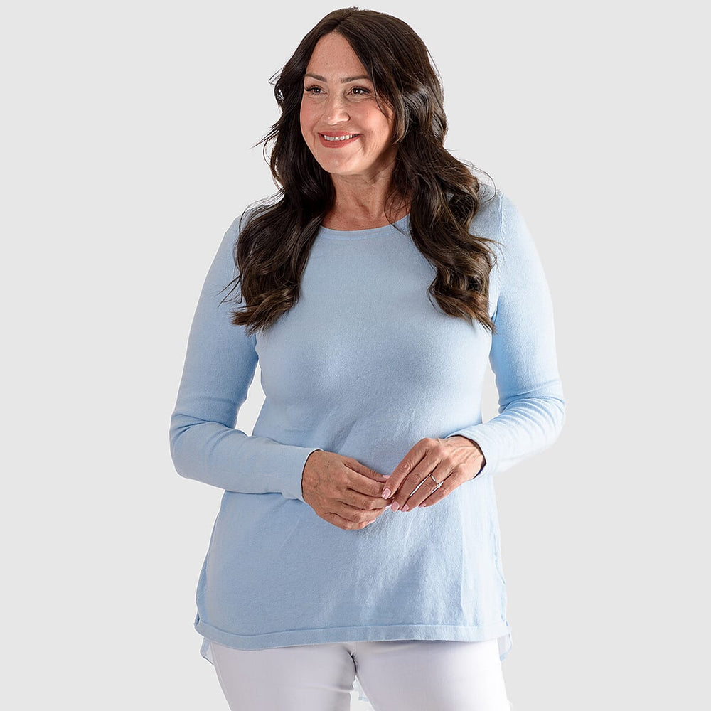 Cotton Top (Size 1x1 cm) - Blue