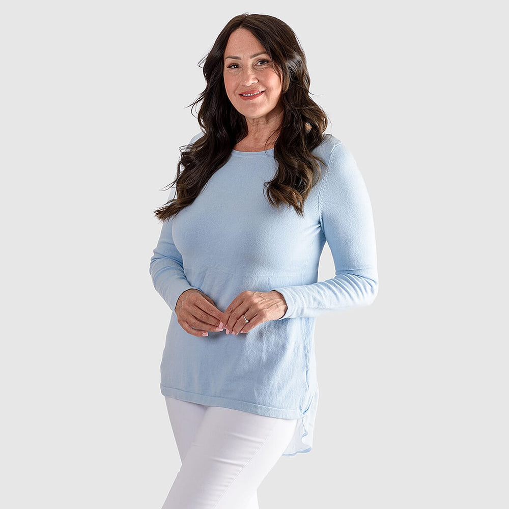 Cotton Top (Size 1x1 cm) - Blue