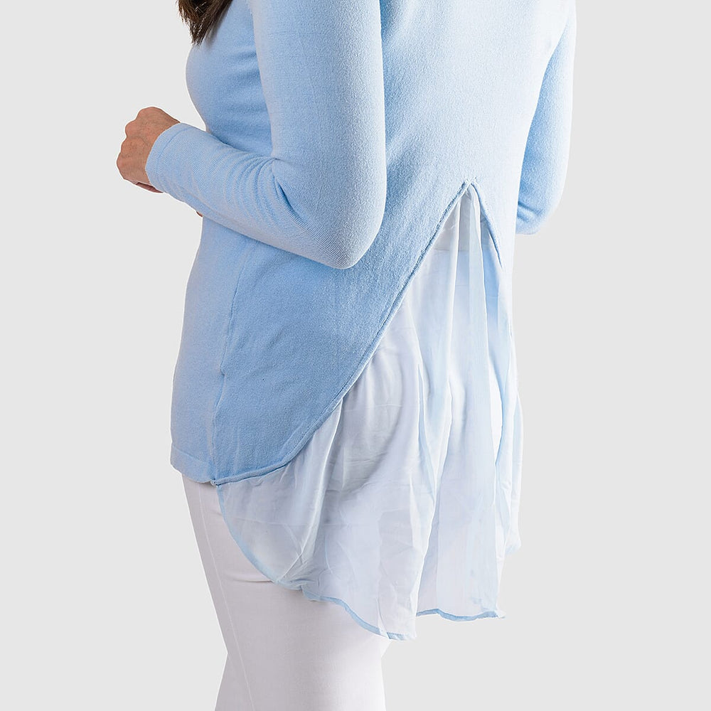 Cotton Top (Size 1x1 cm) - Blue
